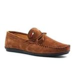 Fast Step 628MAS01 Taba Süet Hakiki Deri Erkek Loafer Ayakkabı