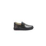 Fast Step 770FA916 Hakiki Deri Siyah Unisex Çocuk Casual Ayakkabı