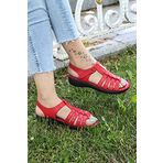 Fast Step 952ZA21888-1 Kırmızı Kadın Sandalet