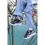 Fast Step Kız Çocuk Sneaker Ayakkabı Siyah - Pudra Düz Taban Vinleks Malzeme ile Konforlu