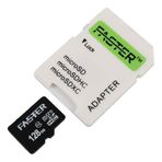 Faster 128gb Uhs-ı U1 Sınıf 10 Micro Sdhc Hafıza Kartı