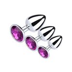 Fastieshop Çelik Anal Plug - 3'lü Set