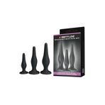 Fastieshop Silikon Anal Plug Set - 3'lü