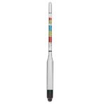 FastRack Alla K102.010 Şarap Bira Hidrometresi, 0.38% Brix, Siyah