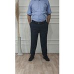 FATELLA Erkek Klasik Kesim Pileli Kumaş Pantolon