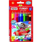 Fatih 12 Renkli Jumbo Kuruboya Kalem Seti Çocuklar İçin Güvenli Kullanım