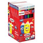 Fatih 12'li Karton Kutu Tam Boy Kuru Boya