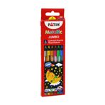 Fatih 33360 6 Renk Metalik Jumbo Kuru Boya Kalemi