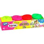 Fatih 50610 Mini 4 Renk Neon Oyun Hamuru