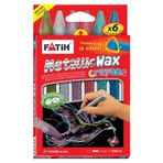 Fatih 6 Renk Metalik Jumbo Mum Boya