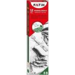 Fatih 8b Dereceli Kurşun Kalem 12'li Kutu - 0 - Siyah