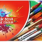 FATİH AKRİLİK BOYA 12 ML 12 RENK TÜP FA50501AB12