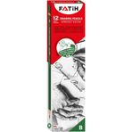 Fatih B Dereceli Kalem Siyah 12 Adet (1 Düzine)