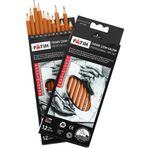 Fatih FA15095KL0F Teknik Çizim Kalemi Profesyonel Set, 12'li Paket