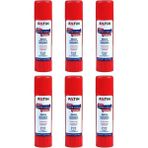 Fatih Glue Stick Yapıştırıcı Katı Yapıştırıcı 20 gr Ruj Yapıştırıcı 6 Adet - Beyaz - Standart