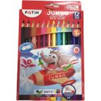 Fatih Jumbo Kuru Boya 12 Renkli Kalem Seti Çocuklar İçin Güvenli Kullanım