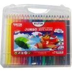 Fatih Jumbo Kuruboya 24 Renk Çantalı 24 Parça Eğlenceli Sanatsal Boya Seti