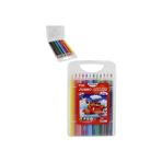 fatih mini craft jumbo üçgen kuru boya kalemi 12 renk çantalı fa33589kb12rtb - Yok