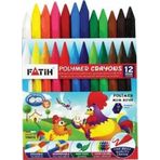 Fatih Mum Pastel Boya Polymer Crayons Kisa 12 Renk Mum Pastel Boya