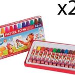 Fatih Pastel Boya 12 Renk 2 Adet