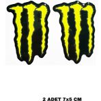 Fatih Sticker Monster Energy Damla Logo - Renkli - A4