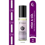 FATİMAH Misk&gül Kokusu Doğal Esans Alkolsüz Esans Esansiyel Yağ Roll On Esans Natural Essence 10ml