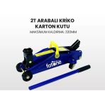 Fatone 2 Ton Arabalı Kriko
