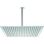 Fause Ankastre Duş Başlığı Borulu Kare Slim Metal 50X50 cm Tavandan - 50 x 50 cm