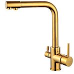 Fause Arıtma Çıkışlı Altın Gold Eviye Bataryası