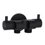 Fause Çift Çıkışlı Çiftli Taharet Musluğu Askılı KDC108 (KDC108-B)