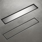 Fause Komple Çelik Seramik Uyumlu Ankastre Lineer Duş Kanalı 60 cm KSZ105-60 - Saten
