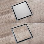 Fause Komple Çelik Seramik Uyumlu Ankastre Yer Süzgeci 10x10 cm KSZ101