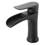 Fause Lavabo Bataryası Şelale KLB112 (Mat Siyah)