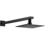 Fause Slim Metal 20x20 cm Gri Kare Duş Başlığı