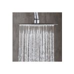 Fause Tepe Duş Başlığı Kare Slim 304 Çelik Metal 20x20 Cm
