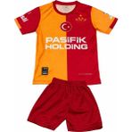 Favela Moda G.â.l.@.t.â.&.@.r.â.y Çocuk Forma Şort Forma 2li Set Halinde - 6 - 7 Yaş - Kırmızı