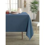 FAVOLLİ Kadife Dokulu Derin Mavi Rengi Masa Örtüsü - 130 x 170 cm - Koyu Mavi