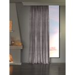 Favolli Kadife Dokulu Gümüş Grisi Ada Fon Perde Ekstrafor Büzgülü Dream Series - 150 x 270 cm