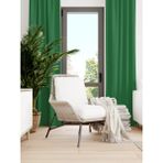 Favolli Kadife Dokulu Zümrüt Rengi Ada Fon Perde Ekstrafor Büzgülü Dream Series - 200 x 250 cm - Zümrüt Yeşili