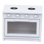 FAVOMOTO 1 Bilgisayar beyaz gazlı ocak modeller mobilya modeli soba mini soba pişirme modeli aksesuarı oyuncak bebek evi aksesuarı minyatür Aksesuarlar süs eşyaları oyuncak odası çocuk Odun