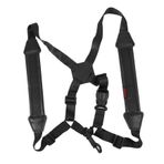 FAVOMOTO 1 Bilgisayar Saksafon Askısı Tenor Saksafon Aksesuarı Bariton Saksafon Kayışı Enstrüman Omuz Askısı üzik Aleti Boyun Askısı Alet Kordonu Döndürmek Pu Göğüs Kemeri Polyester Dokuma