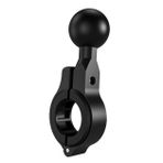 FAVOMOTO 1 Set Ball Head Bracket Gidon Phone Mount Kick Stand For Phone Bike Phone Holder Mount Motorcycle Phone Mount Webcam Stand Air Vent Phone Holder Aluminium Alloy Black Cell Phone