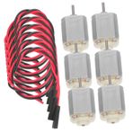 FAVOMOTO 1 Takım 130 Dc Motor Kendin Yap Kaynağı Dc Oyuncaklar Dc Motor Için Oyuncak Okul Kaynağı Elektrik Motoru Dc Motoru 3v Dc Motor Çocuklar Mini Oyuncaklar Okul Malzemeleri Uçak Bakır