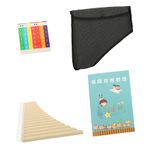 FAVOMOTO 1 Takım 18 boru tava flüt C'deki Panpipe üflemeli çalgı nefesli çalgılar flüt müzik aleti 18- tava yeni başlayanlar için boru c tuşlu pan flüt eğitici pan flüt karın kası Beige