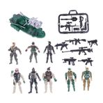 FAVOMOTO 1 Takım 9 Pcs Asker Modeli Özel Kuvvetler Oyuncak Çocuk Özel Kuvvetler Oyuncak Eğitici Oyuncaklar Rakamlar Model Oyuncaklar Özel Kuvvetler Modeli Plastik Asker Playset Oyuncaklar