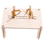 FAVOMOTO 1 Takım Bambu Adam Savaş Oyuncak çocuk puzzle çocuk oyuncak masa bebek dövüş oyuncağı kiti robot oyuncak bebek eğitici oyuncaklar kukla yapma seti El Sanatları Malzemeleri Odun