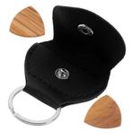 FAVOMOTO 1 Takım Gitar Seçtikleri Durumda Tutucu Gitar Pena Saklama Çantası Gitar Seçtikleri Çanta Gitar Mızrap Tutucu Gitar Çantası Gitar Seçim Kutusu Çocuk Ahşap Müzik Aleti Pu