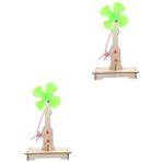 FAVOMOTO 2 Adet deneysel oyuncak arabalar oyun seti mini araçlar mini oyuncak bilimsel model motor modeller jeneratör el yapımı dinamo bilim deney oyuncak bulmaca modeli Malzeme çocuk Odun