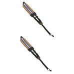FAVOMOTO 2 Adet gitar omuz askısı boyun gitar askısı ukulele bandı Yaylı saz askısı Bas gitar askısı gitarlar boyun askısı gitar ayarlanabilir askı bohem gitar askısı elektro gitar kayış