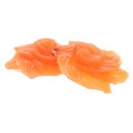 FAVOMOTO 2 Adet Simülasyon Somonu Simülasyon Balık Eti Sahte Sashimi Modeli Fotoğraf Sahne Gıda Yemek Dekoru Masa Üstü Sahte Et Modeli Mutfak Oyuncak Yemek Masası Pvc Pişmiş Et